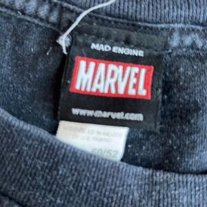 Marvel - Black & White  Venom‎ Spiderman Logo T-Shirt - XXL